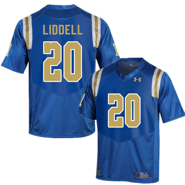 Men #20 Grady Liddell UCLA Bruins College Football Jerseys Sale-Blue
